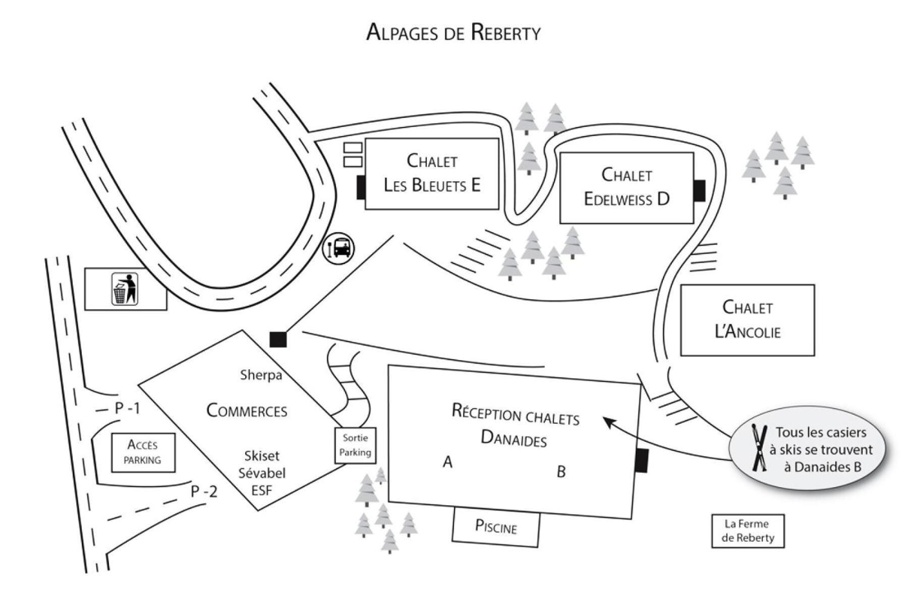 Residence Alpages De Reberty - Appartement Spacieux Et Lumineux - Proche Des Pistes - Balcon - Piscine - Parking Couvert Mae-7011 سان-مارتن-دي-بيفيل المظهر الخارجي الصورة